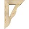 Ekena Millwork Funston Traditional Rough Sawn Bracket w/ Offset Brace, Douglas Fir, 6"W x 18"D x 26"H BKT0604X18X26FST01RDF - alternate 3